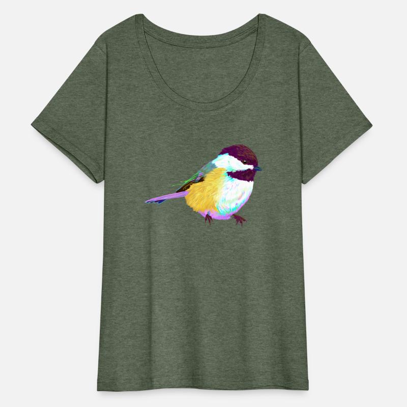Colorful Chickadee Bird