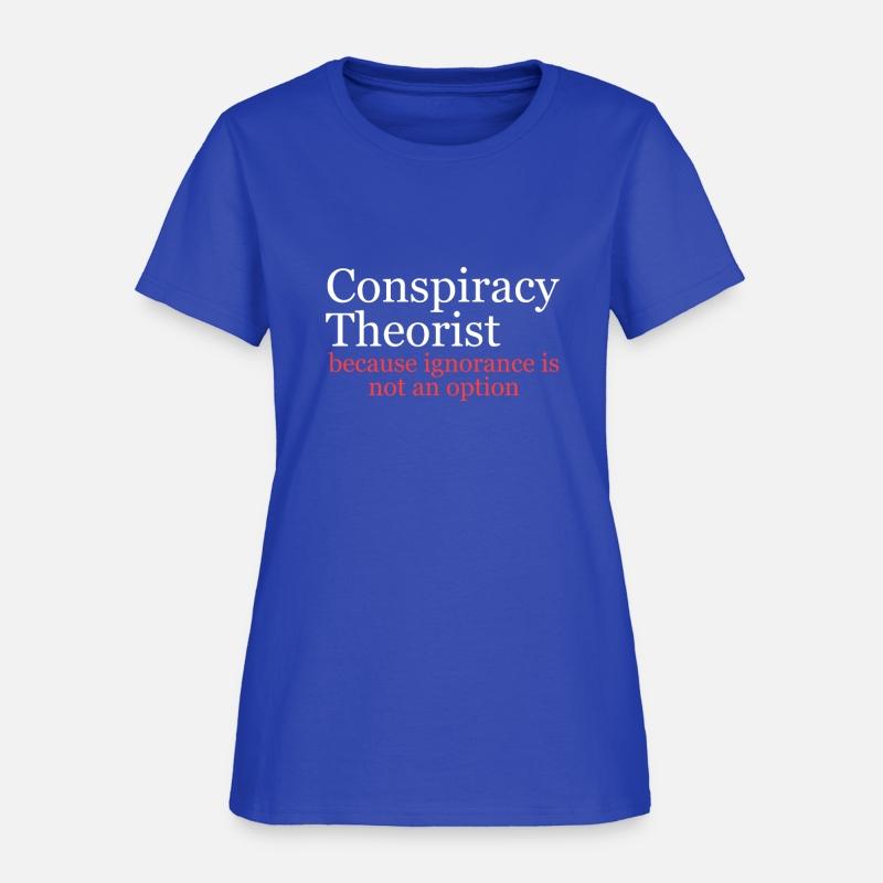 Conspiracy Theorist Because Ignorance Is Not An Op