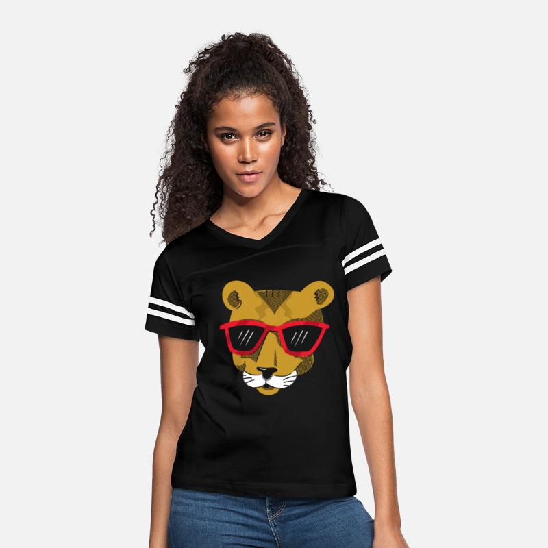 Cool Cougar Wearing Sunglasses