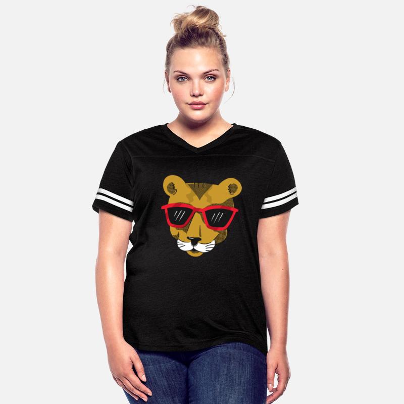 Cool Cougar Wearing Sunglasses