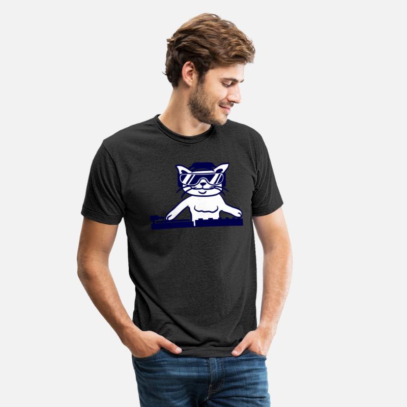 Cool DJ Kitten Cat Mixing Console Party Animal Pet