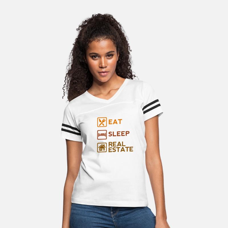 Cool Eat Sleep Real Estate Life Business House