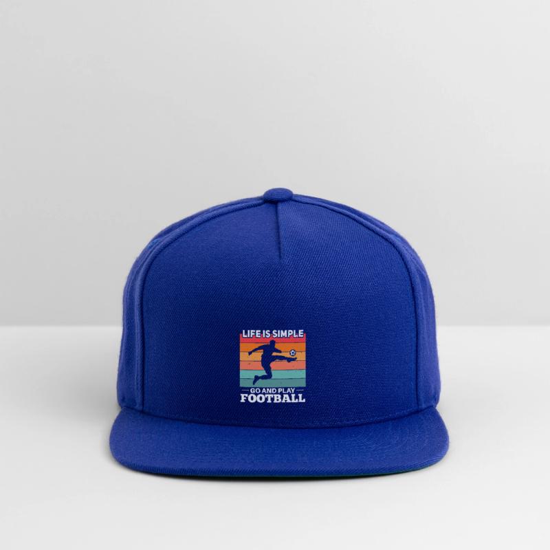 Cool footballer football saying motif