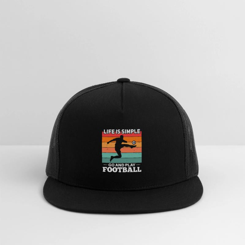 Cool footballer football saying motif