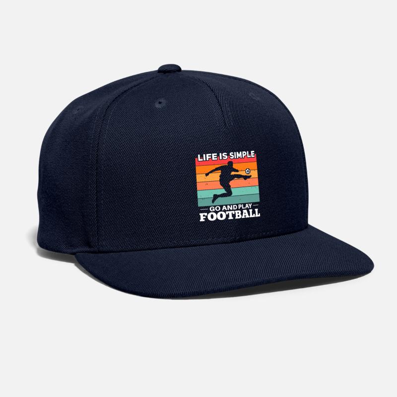 Cool footballer football saying motif