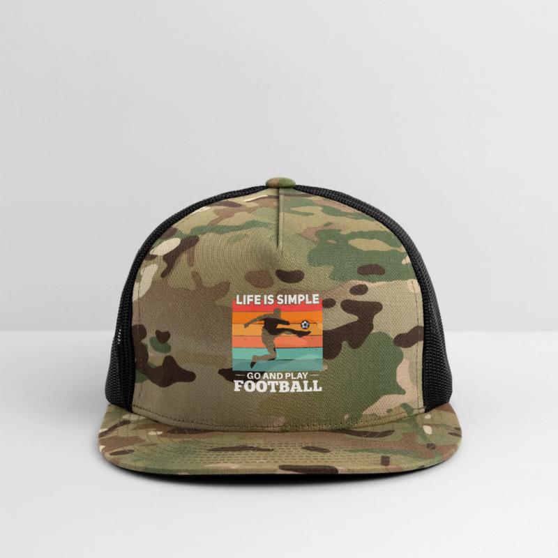 Cool footballer football saying motif