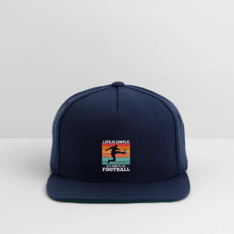 Cool footballer football saying motif