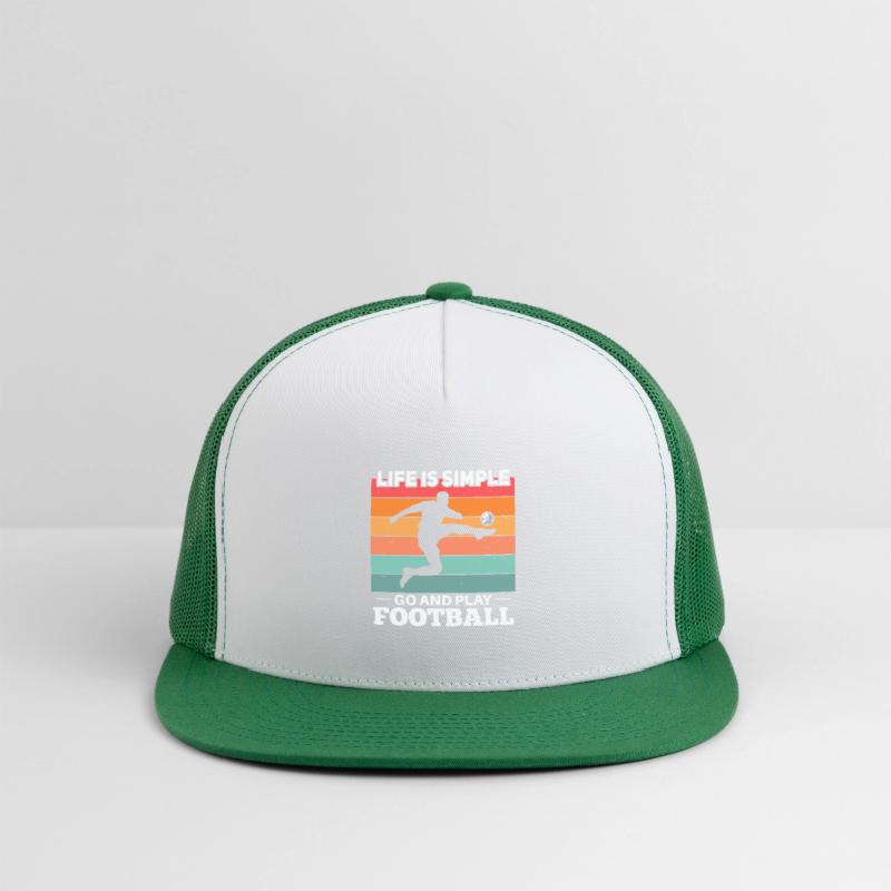Cool footballer football saying motif