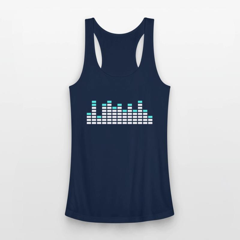 Cool Party DJ Wave Bars Equalizer Mixer Music Club