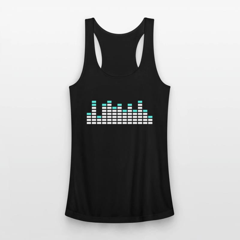 Cool Party DJ Wave Bars Equalizer Mixer Music Club