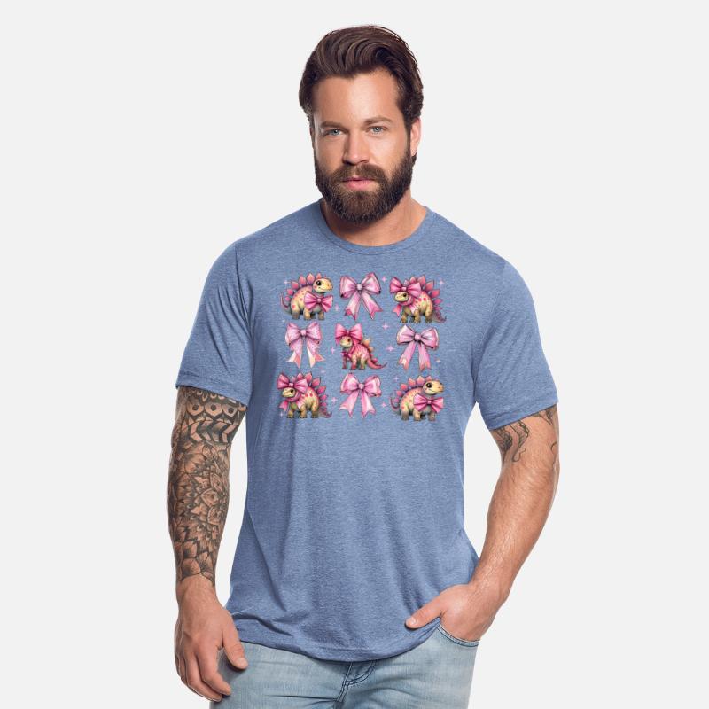Coquette Bow Stegosaurus Dinosaur Girl Mom Pink