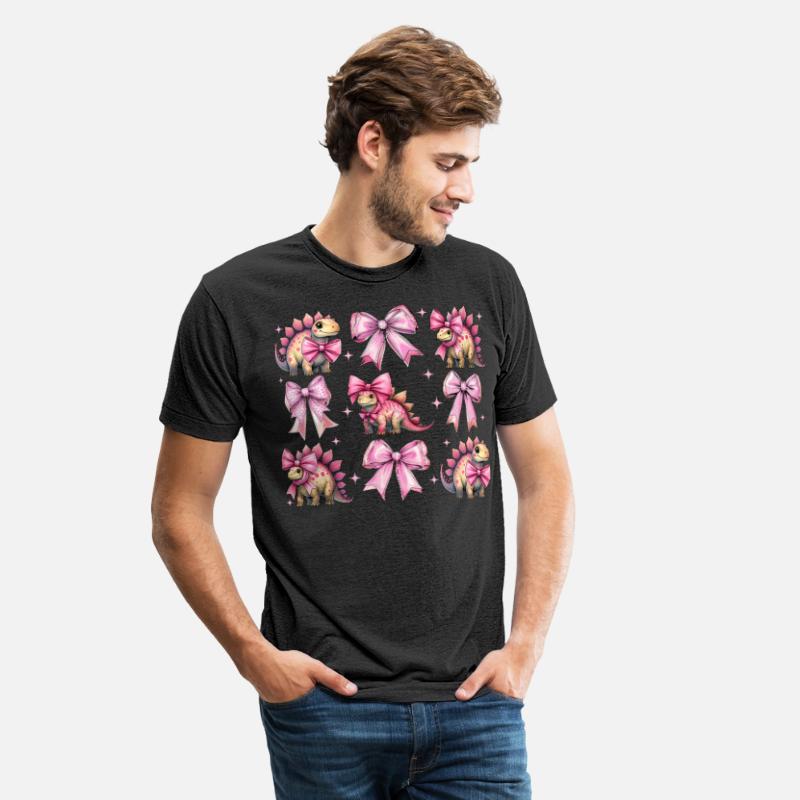 Coquette Bow Stegosaurus Dinosaur Girl Mom Pink