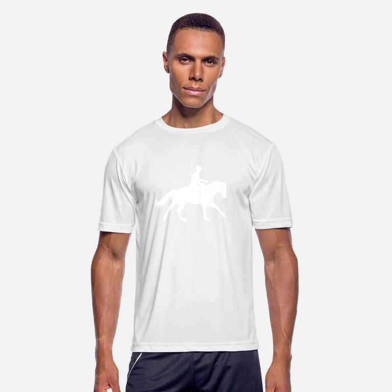 Cowboy - Galloping Horse and Rider Silhouette