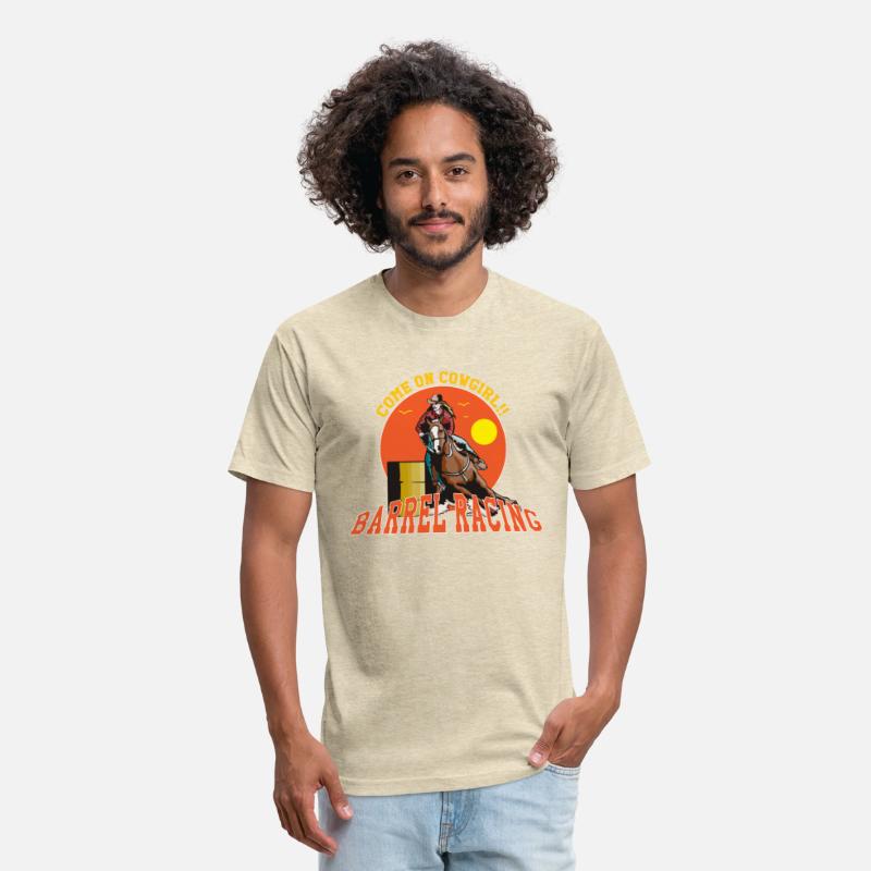 Cowgirl Barrel Racing Sport Come On Cowgirl Art