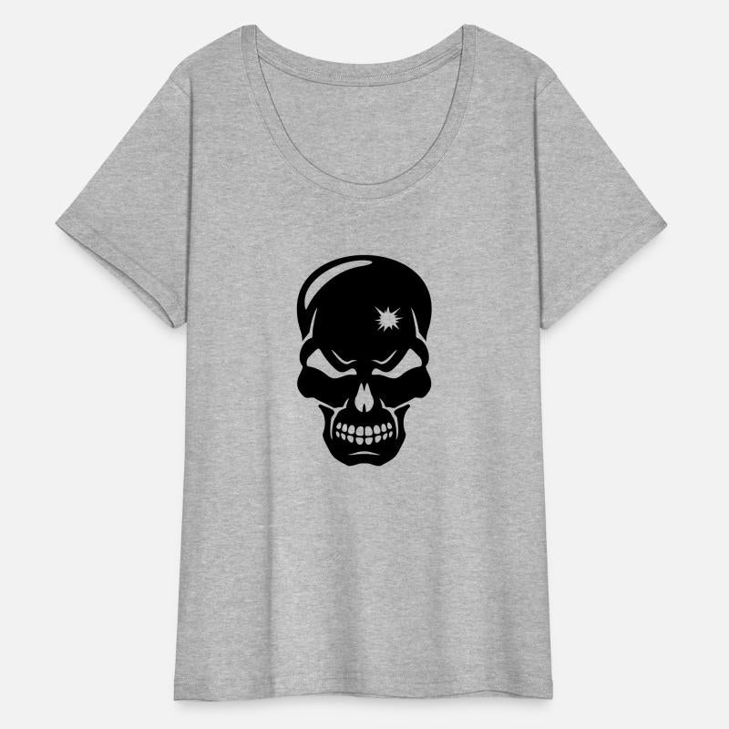 creepy skull
