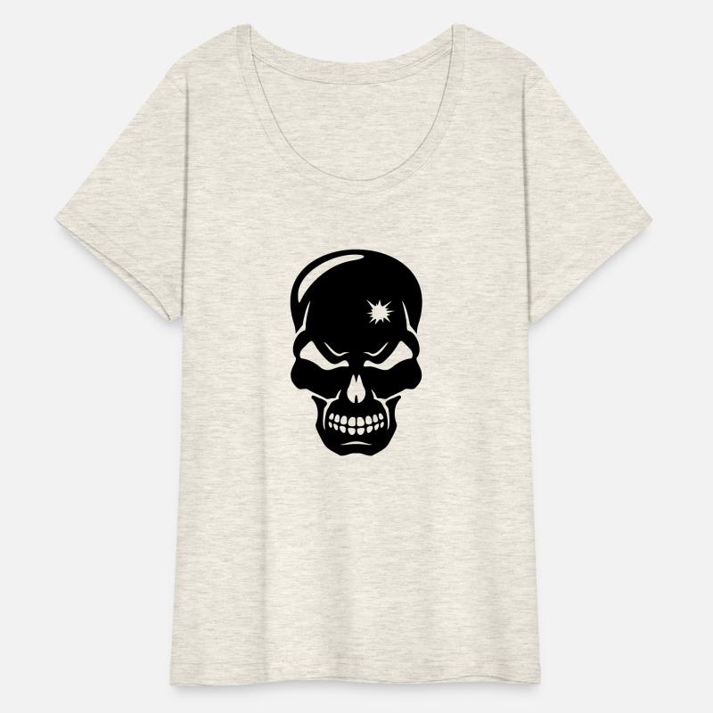 creepy skull