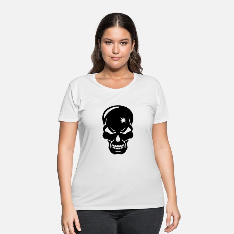 creepy skull