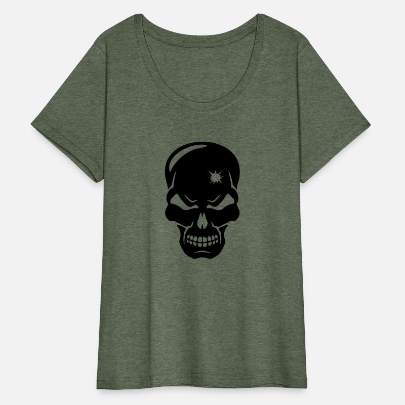 creepy skull