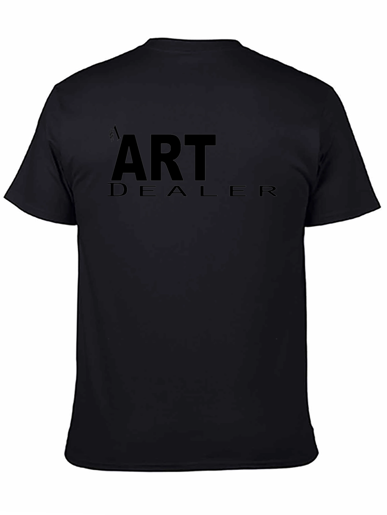 Art Dealer Black Graphic T-Shirt