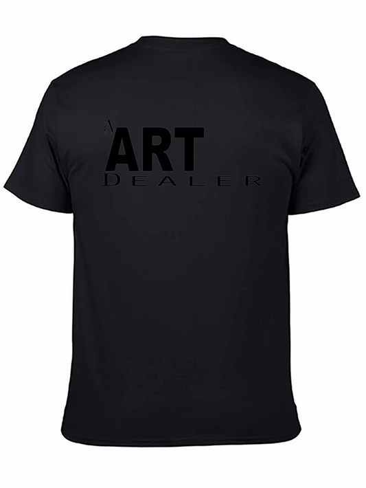 Art Dealer Black Graphic T-Shirt