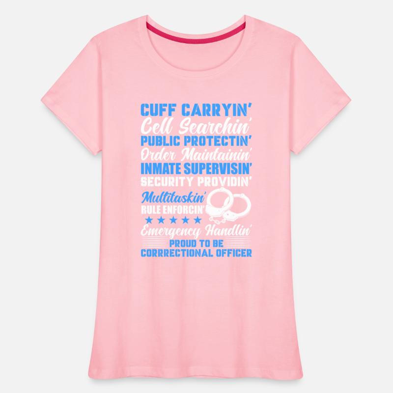 Cuff Carryin' Cell Searchin' Correctional Officer
