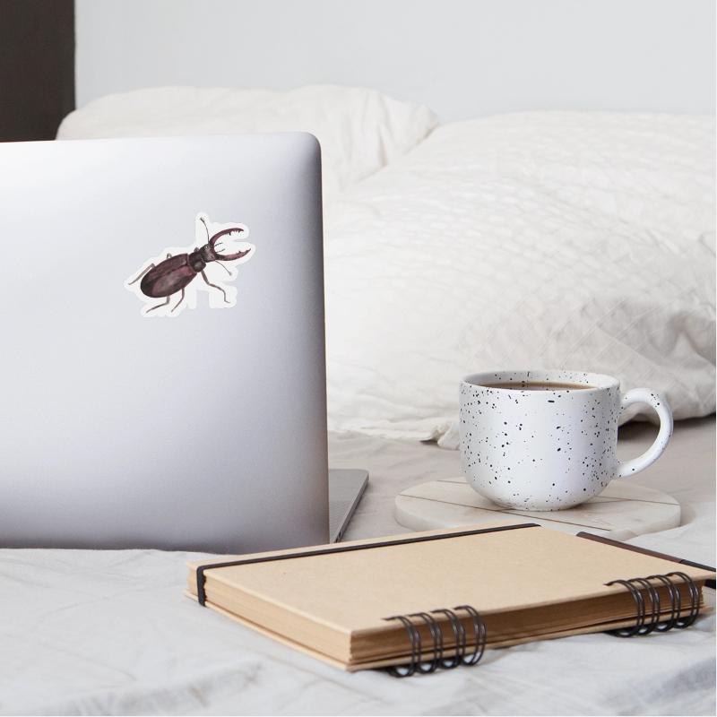 Cute Greater Stag Bug Illustration