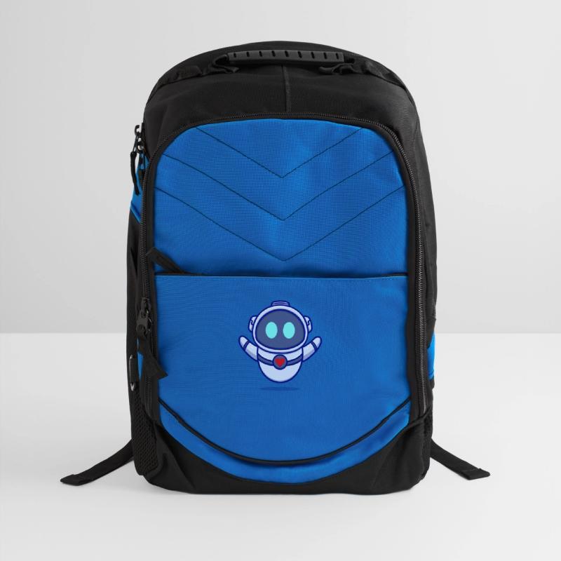 Cute robot cartoon icon illustration gifts