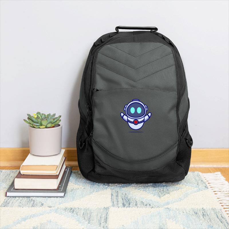 Cute robot cartoon icon illustration gifts