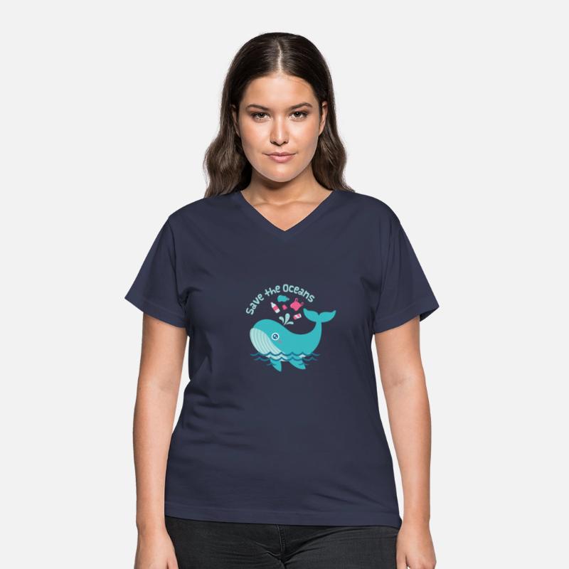 Cute Whale, Save the Oceans