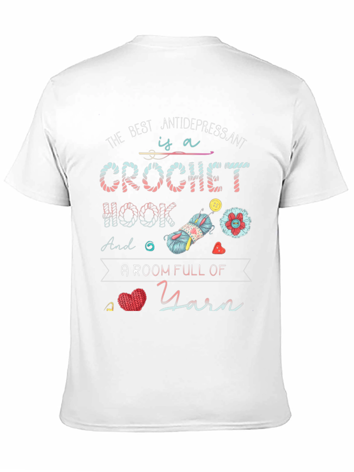 Crochet Antidepressant T-Shirt