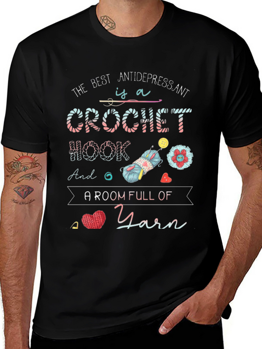 Crochet Antidepressant T-Shirt