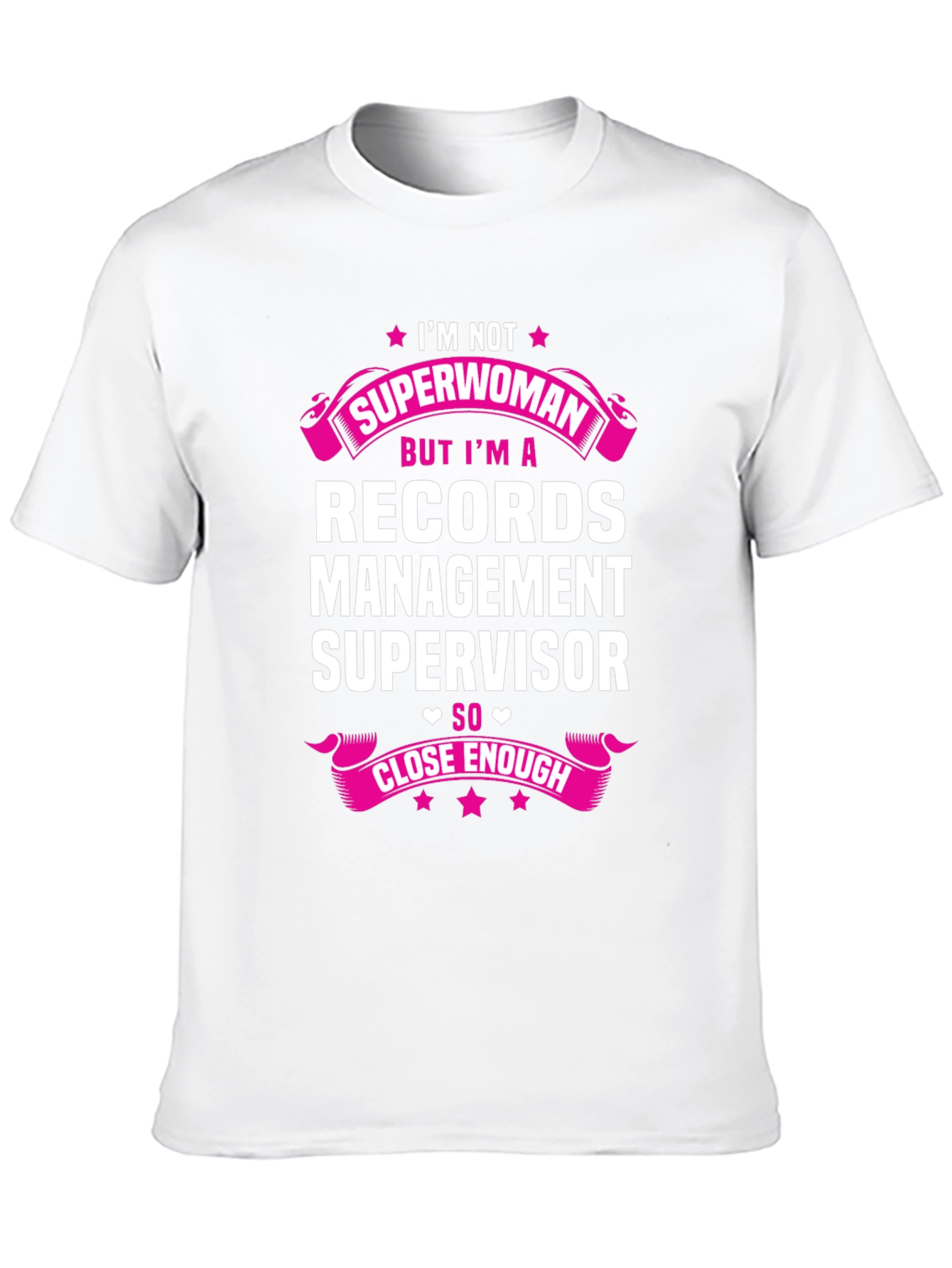 Records Management Supervisor Funny T-Shirt