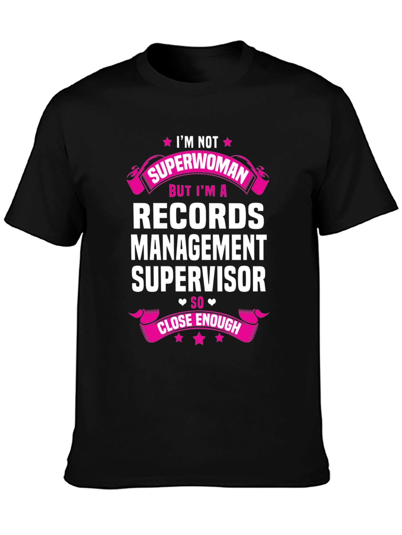 Records Management Supervisor Funny T-Shirt