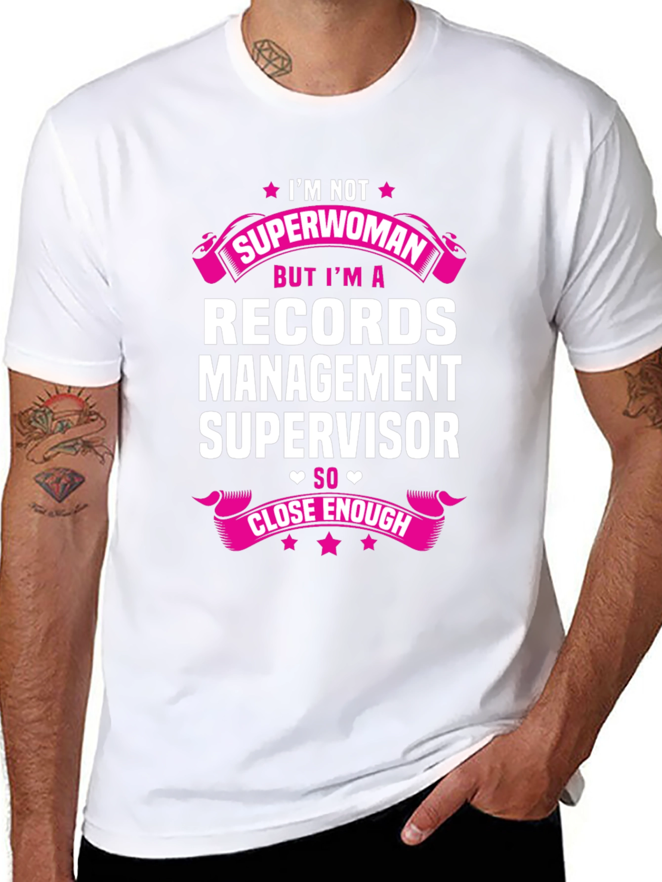 Records Management Supervisor Funny T-Shirt