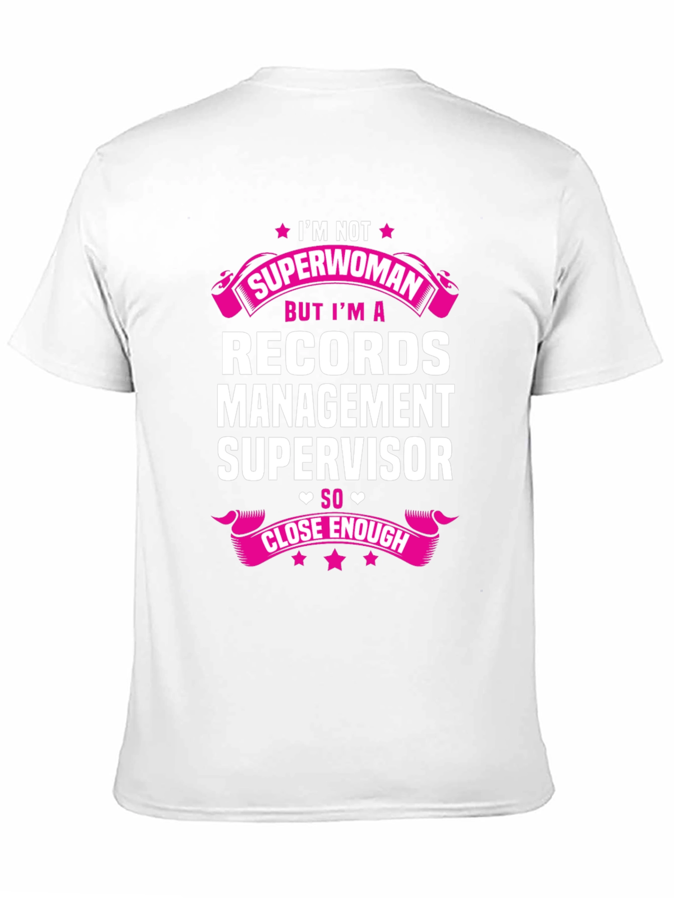 Records Management Supervisor Funny T-Shirt
