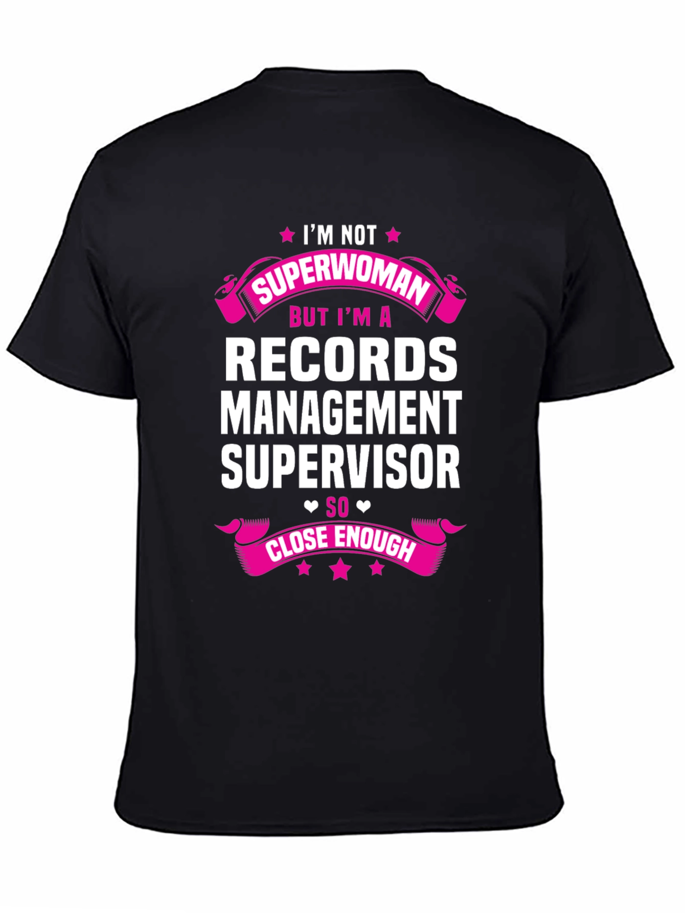 Records Management Supervisor Funny T-Shirt