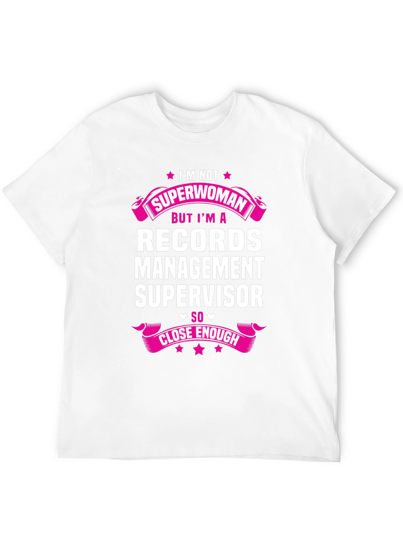 Records Management Supervisor Funny T-Shirt