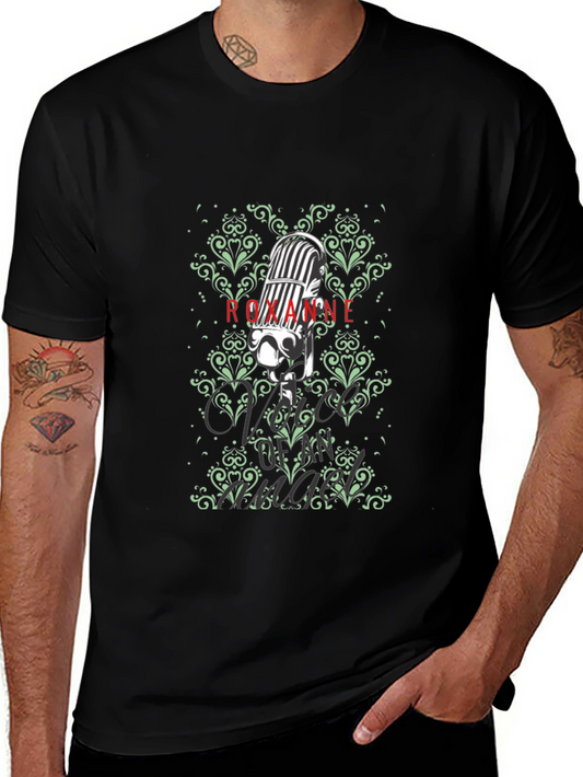 Vintage Microphone Graphic T-Shirt
