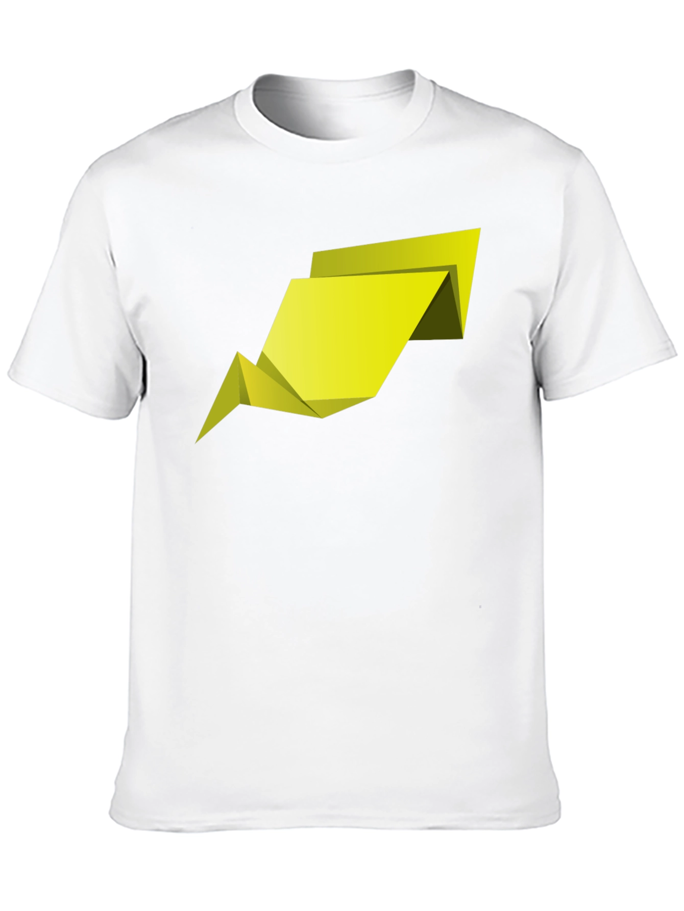 Abstract Geometric Arrow Mens Black T-Shirt
