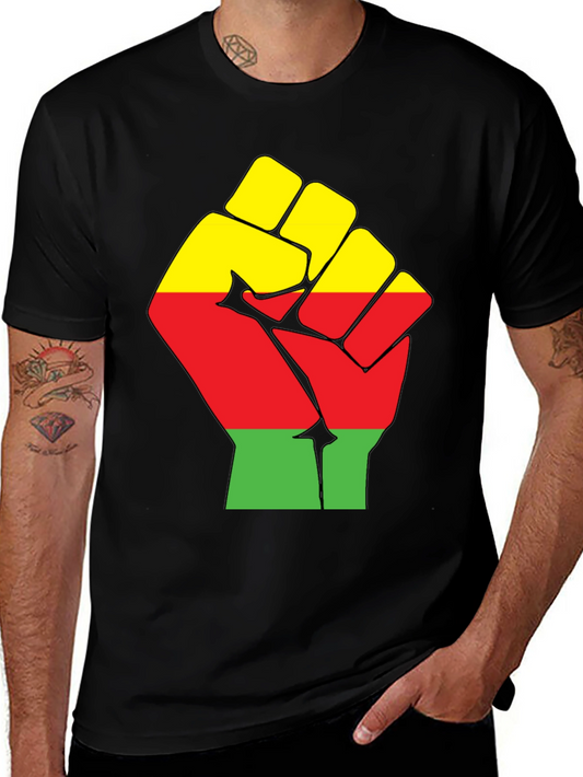 Pan-African Fist Graphic T-Shirt