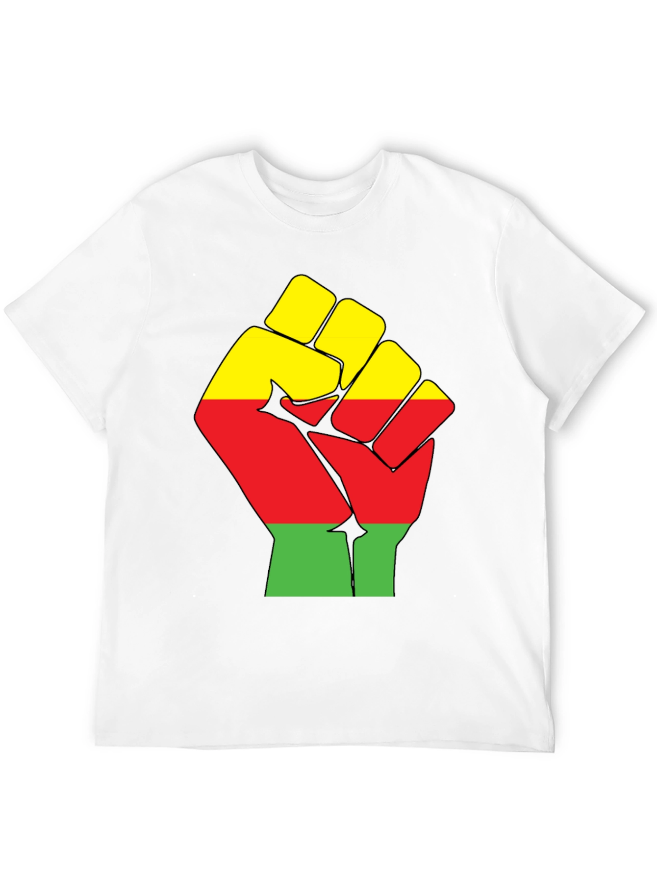Pan-African Fist Graphic T-Shirt