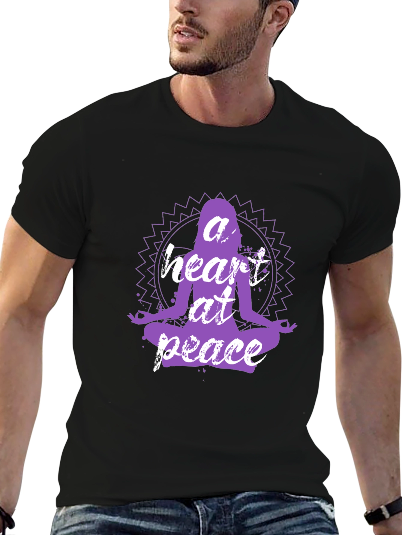 A Heart at Peace Yoga T-Shirt