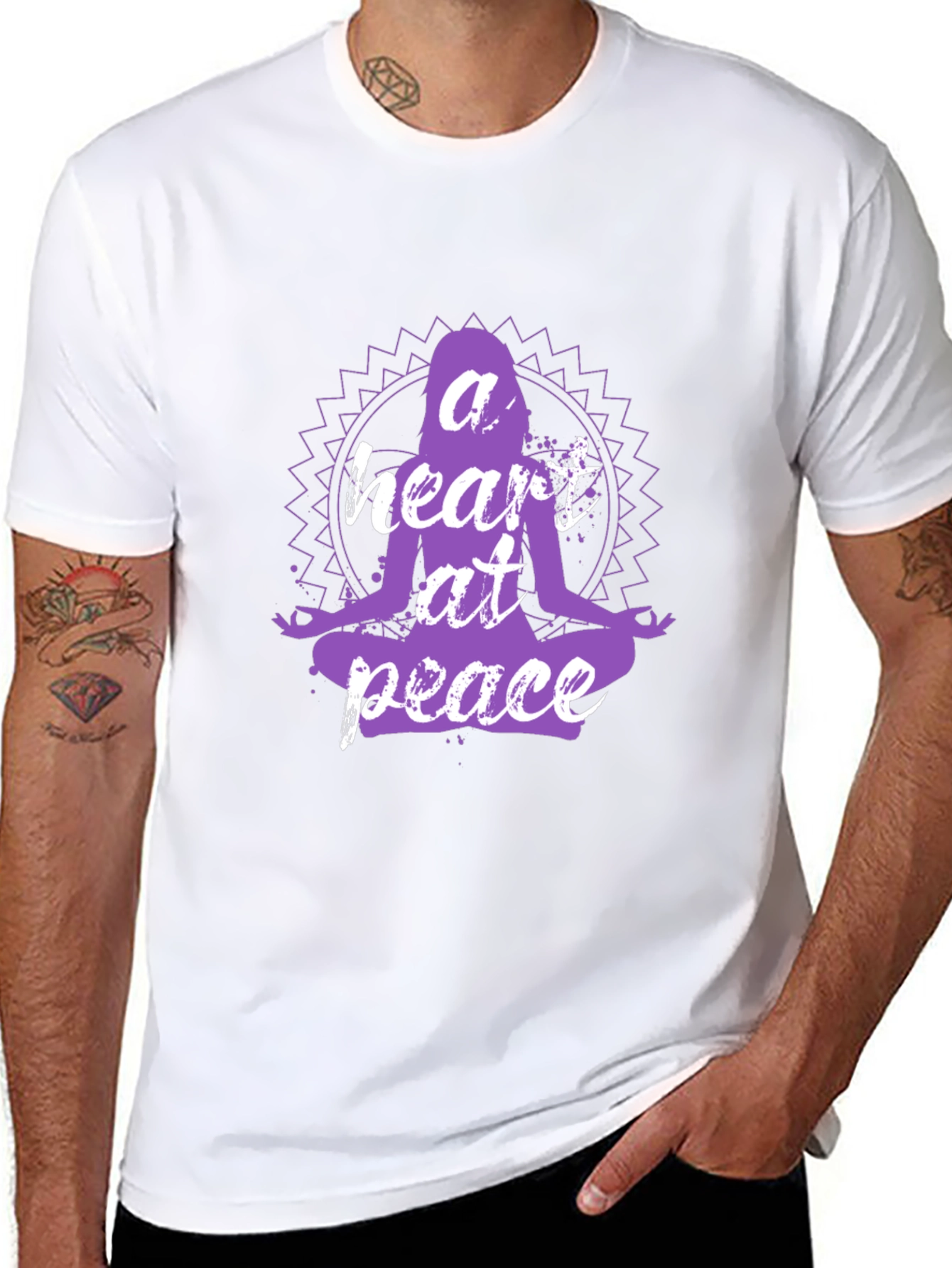 A Heart at Peace Yoga T-Shirt