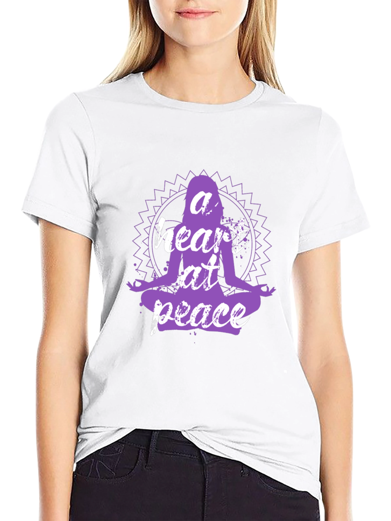 A Heart at Peace Yoga T-Shirt