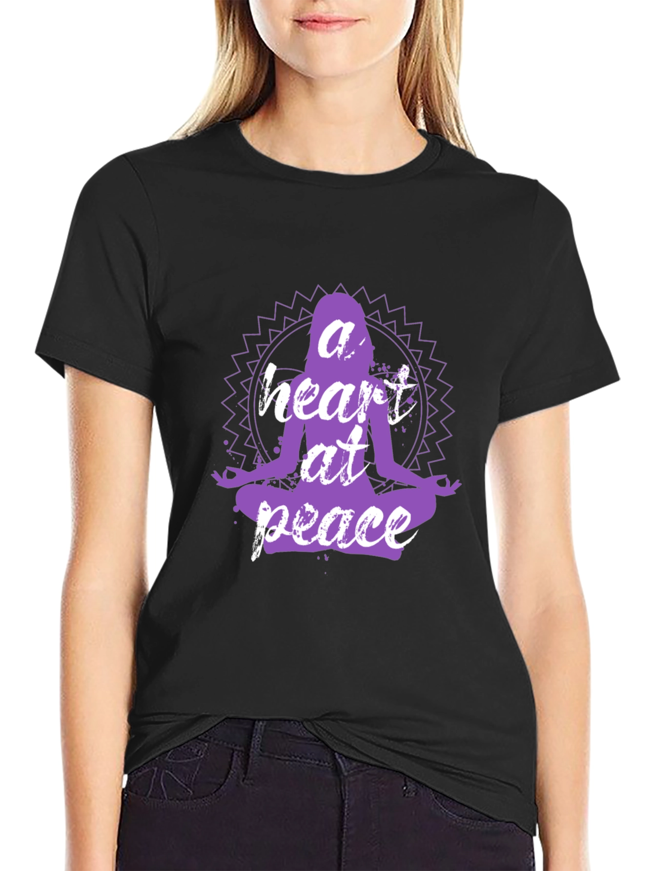 A Heart at Peace Yoga T-Shirt
