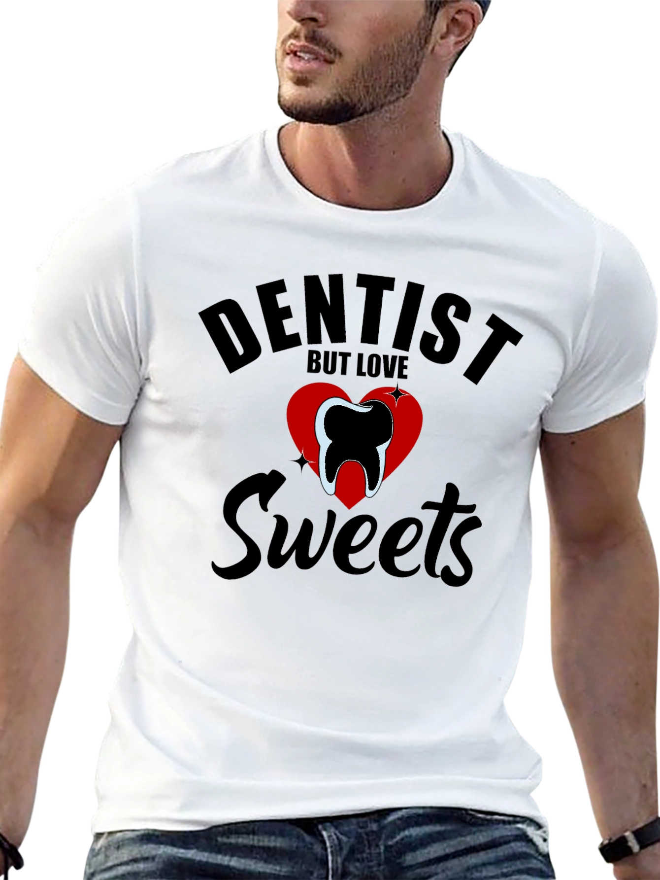 Dentist Love Sweets Graphic Tee