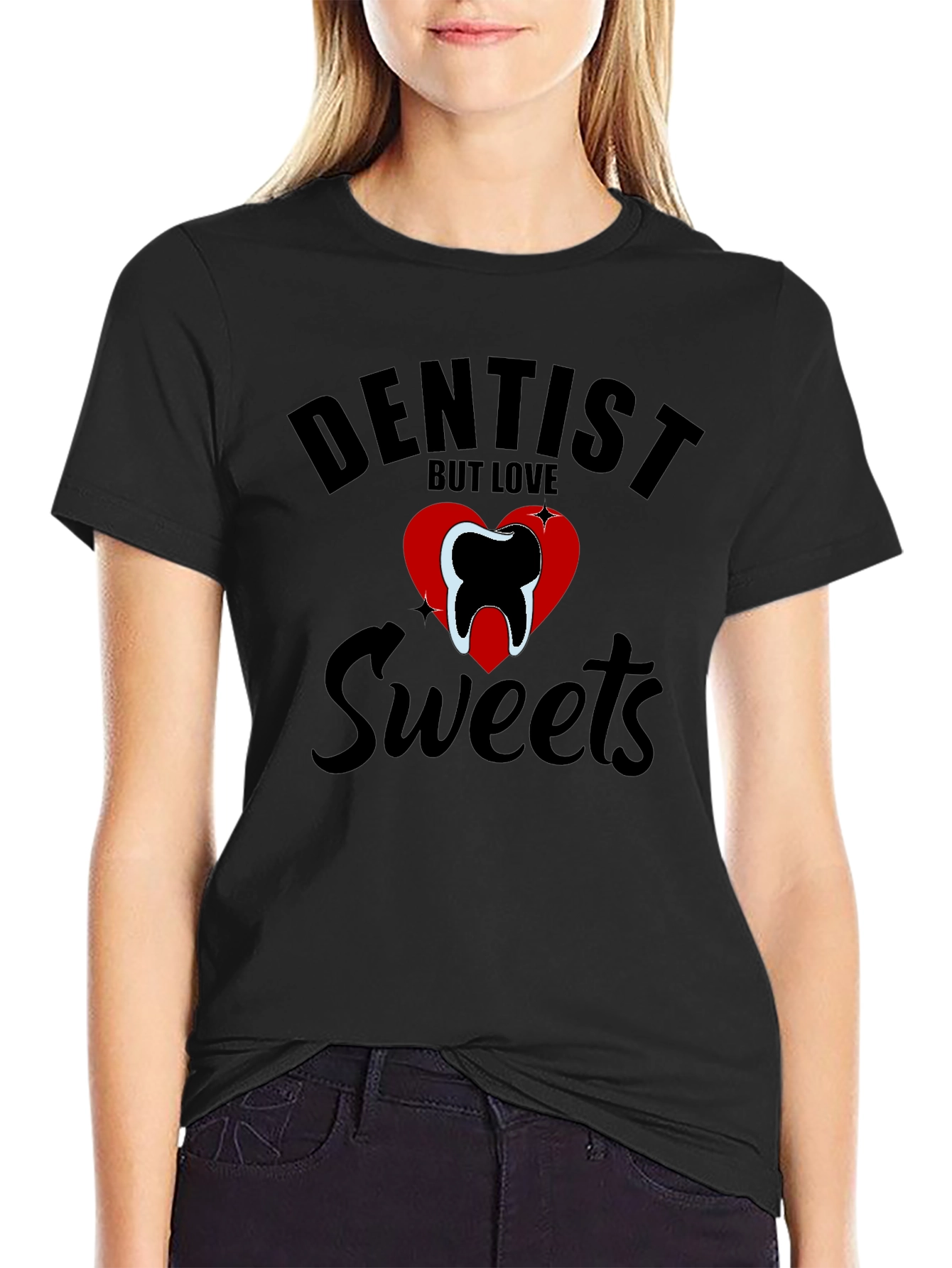 Dentist Love Sweets Graphic Tee