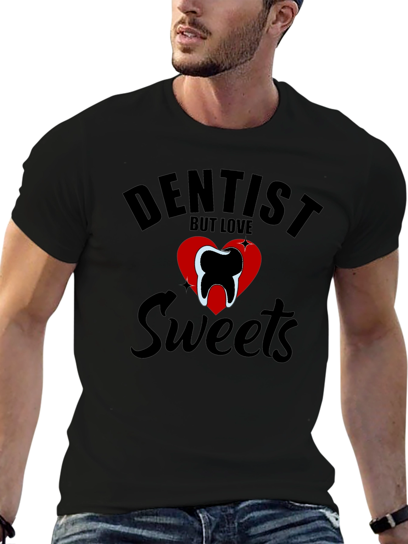 Dentist Love Sweets Graphic Tee
