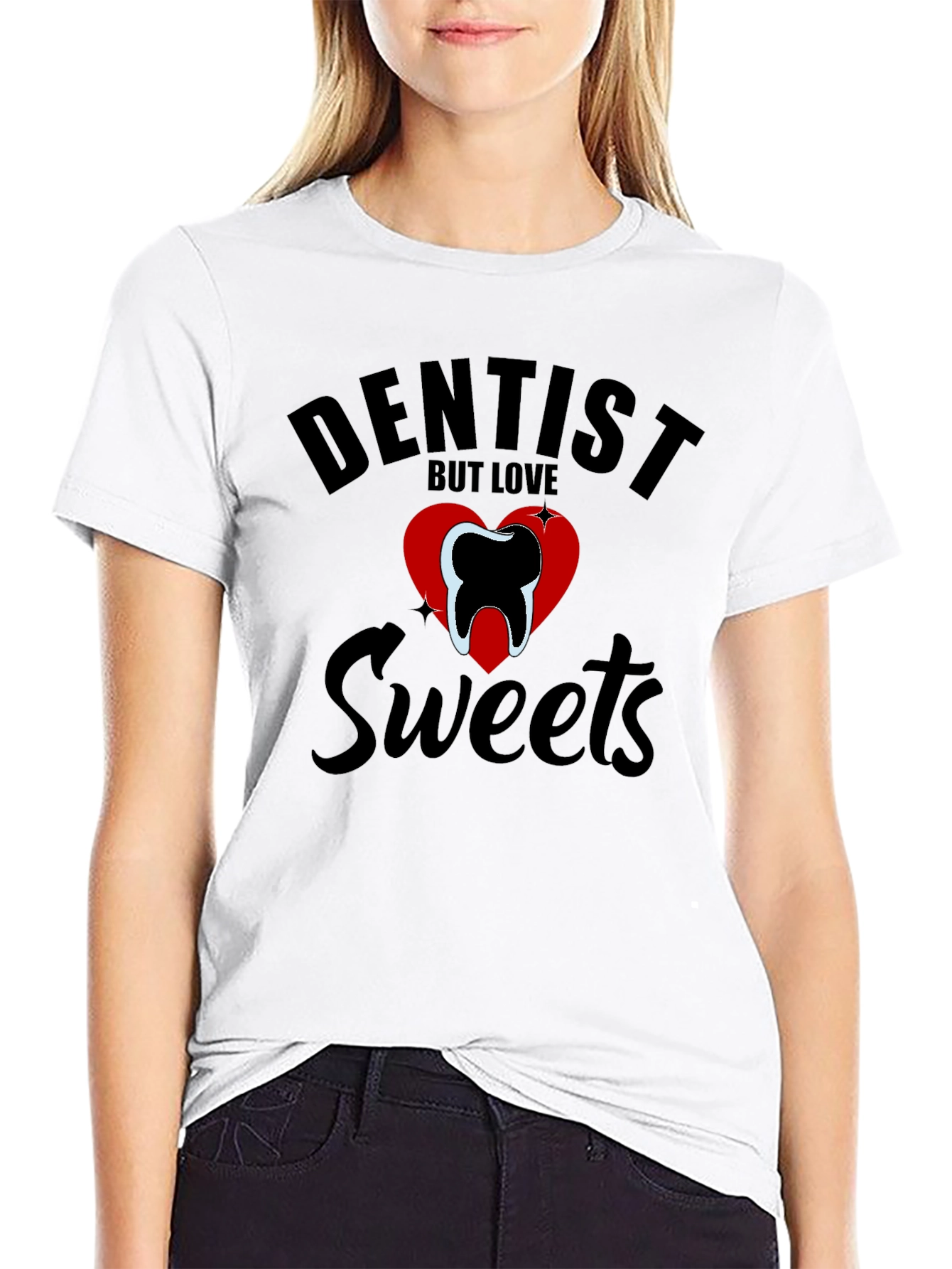 Dentist Love Sweets Graphic Tee