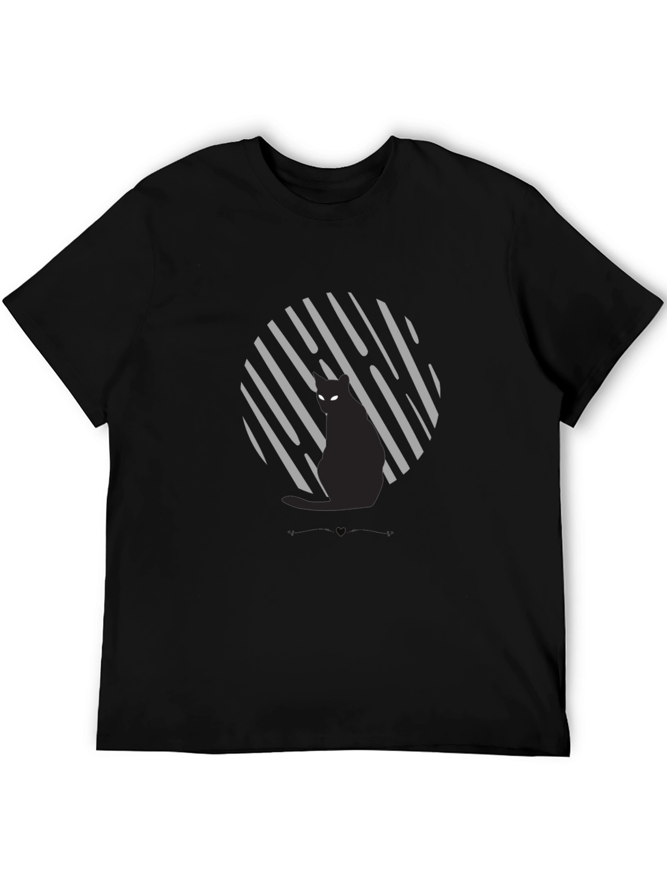 Black Cat Graphic Tee - Unisex